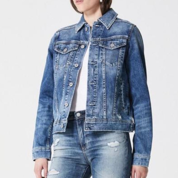 AG Adriano Goldschmied MYA Jean Jacket size small - Picture 2 of 8